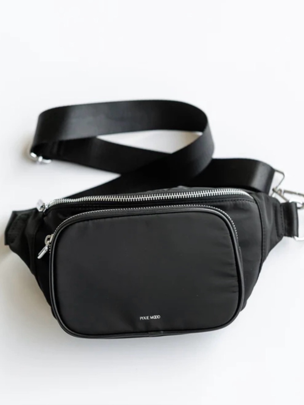 Pixie Mood Black Aaliyah Fanny Pack NWT